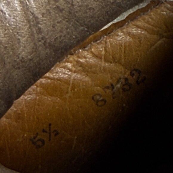 Vintage Bass Suede Leather Mountaineering Hiking Boots Womens 5.5 - Picture 8 of 8